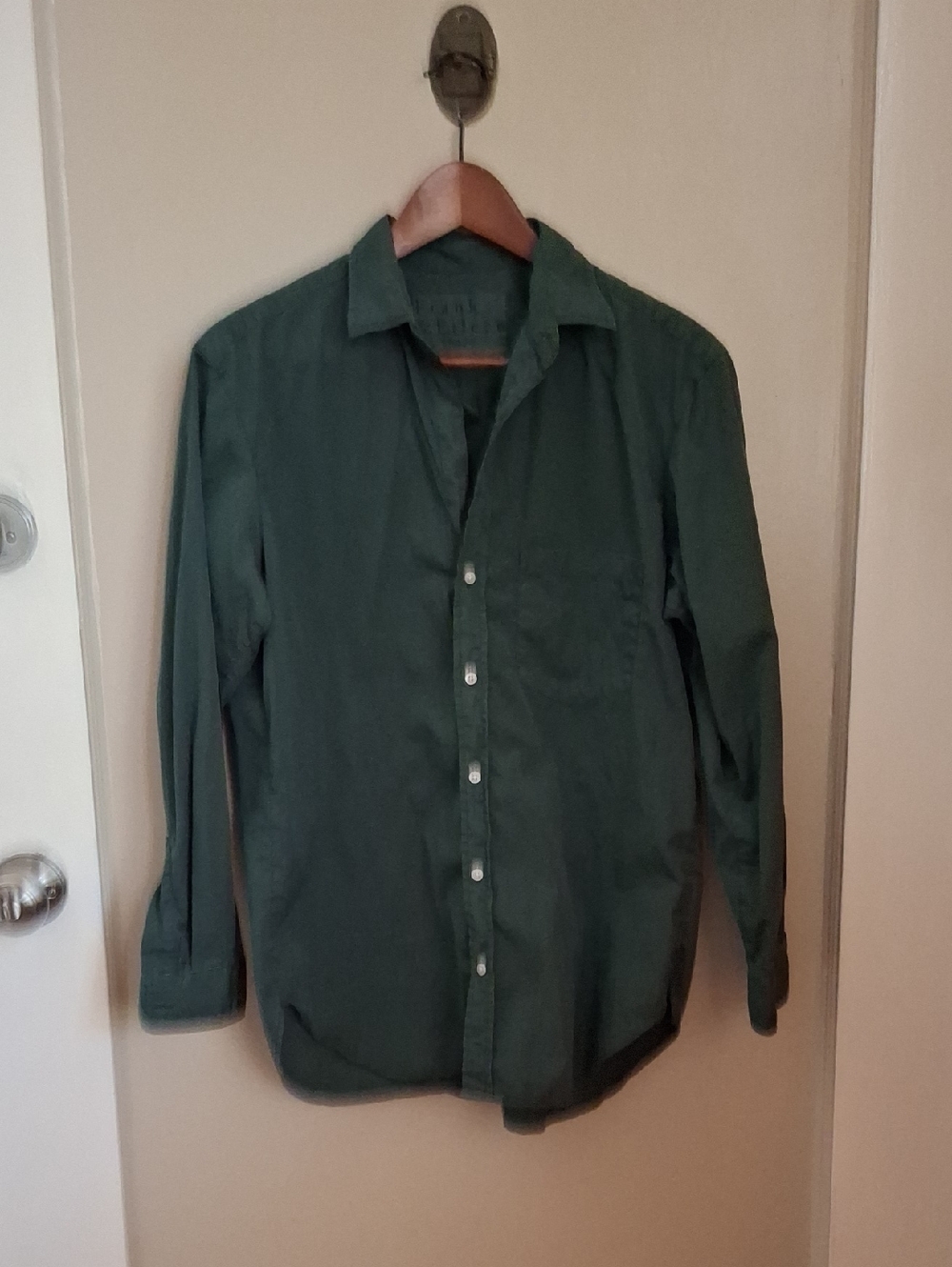 Frank & Eileen Forest Green Long-Sleeve Button-Down Shirt_1